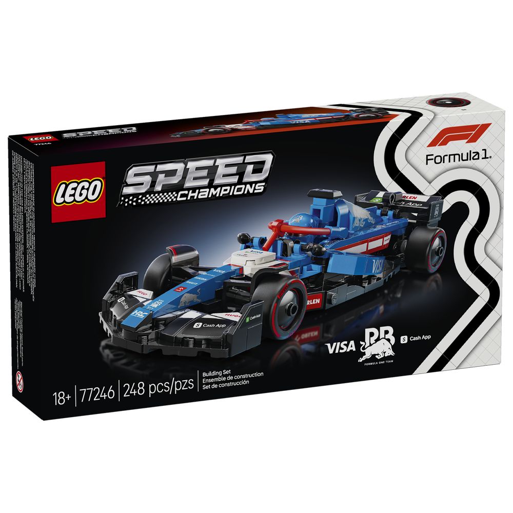 Lego - Speed Champions F1 Building Set - 248 Pc Set