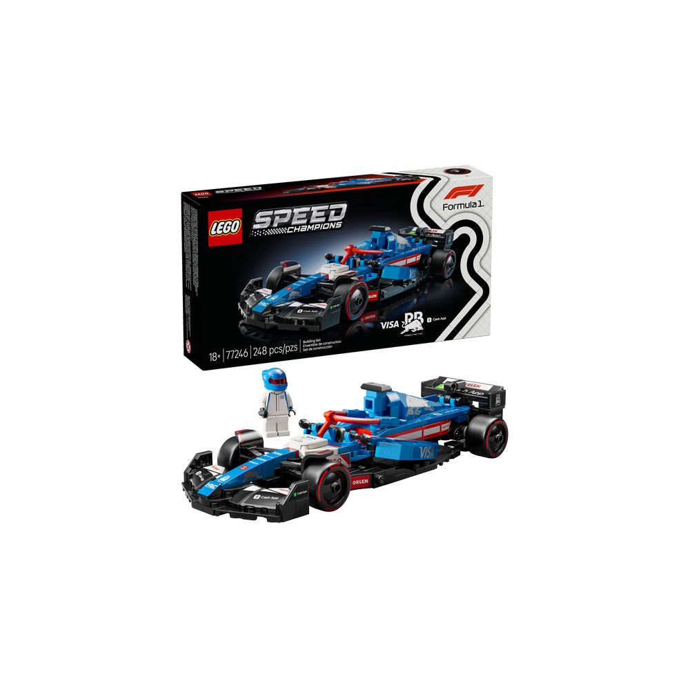 Lego - Speed Champions F1 Building Set - 248 Pc Set