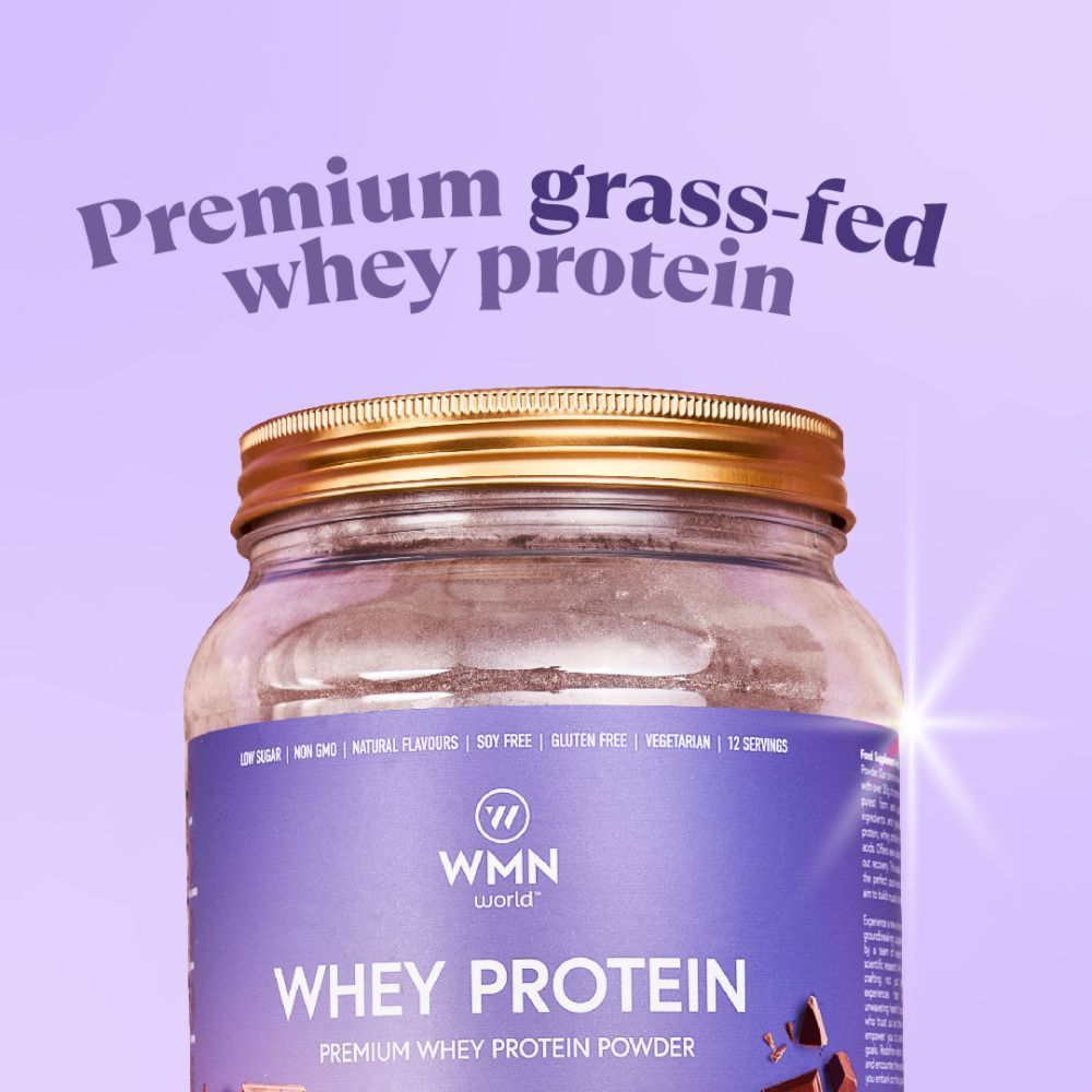 WMN World - Premium Grass-fed Whey Protein - Vanilla Ice Cream 500g
