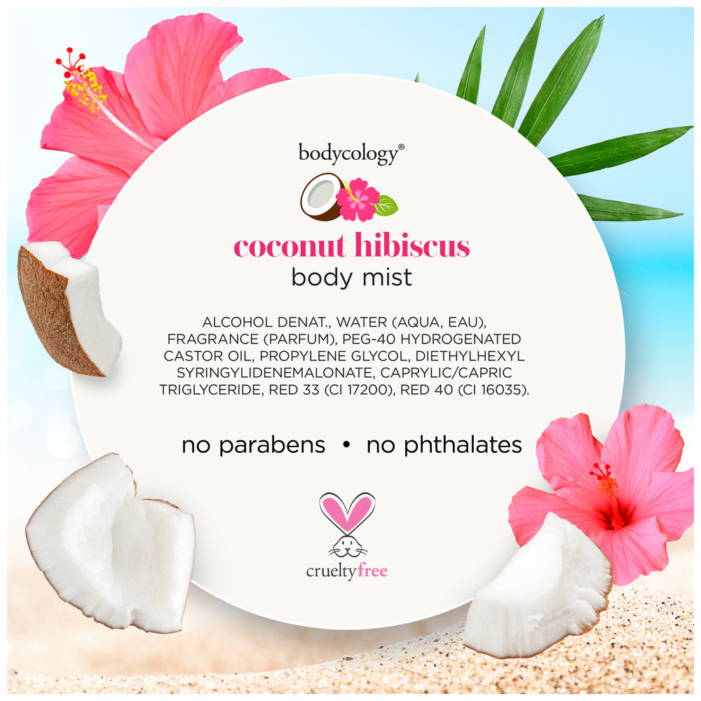 Bodycology - Fragrance Body Mist - Coconut Hibiscus - 237 ml
