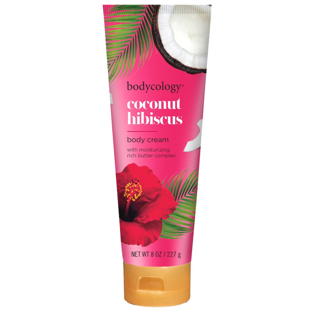 Bodycology - Body Cream - Coconut Hibiscus - 227 gm