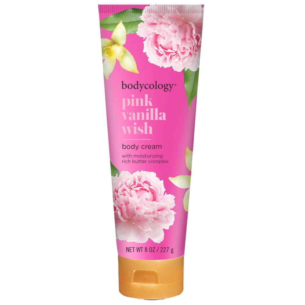 Bodycology - Body Cream - Pink Vanilla Wish - 227 gm