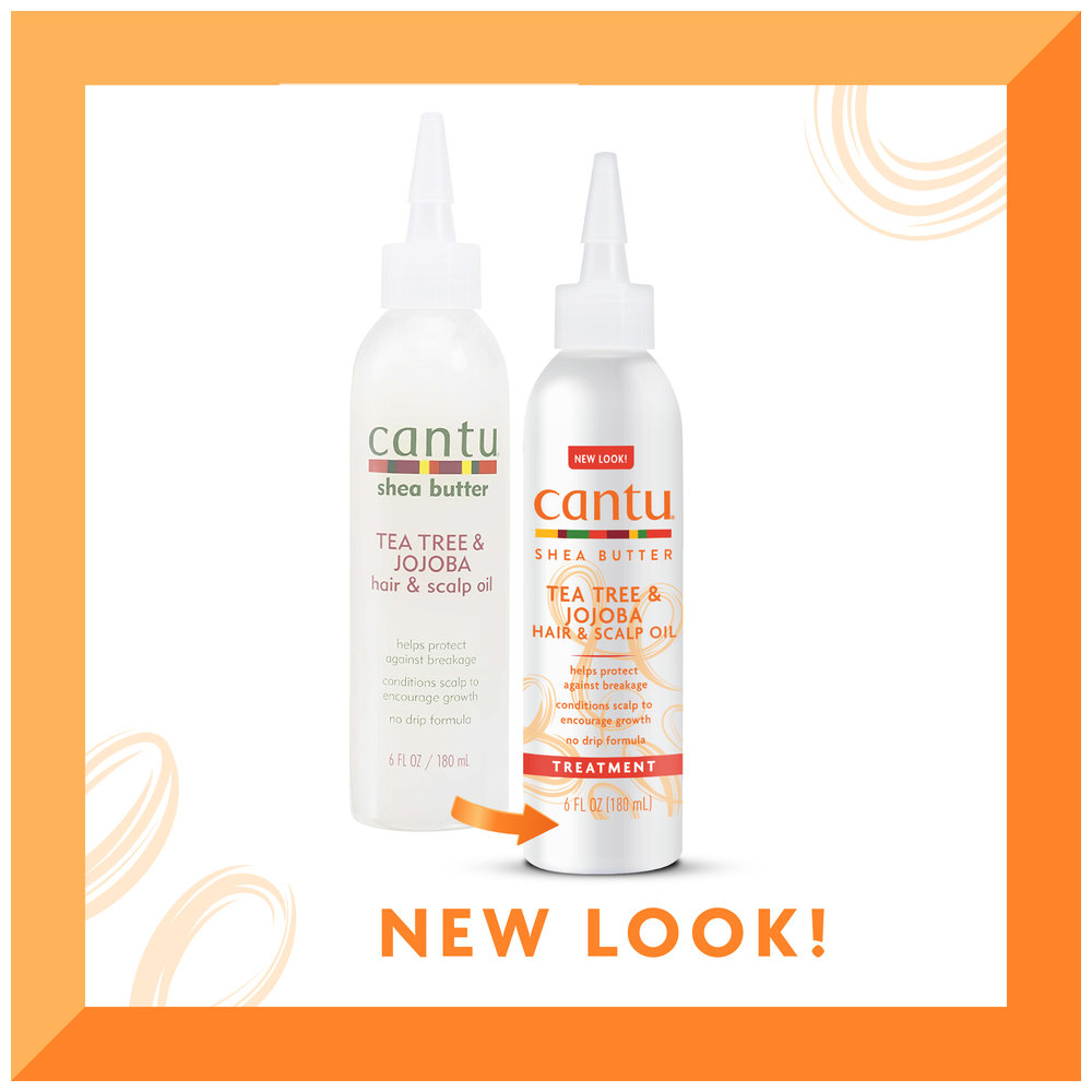 Cantu - Shea Butter Tea Tree And Jojoba Hair Scalp Oil - 181 ml