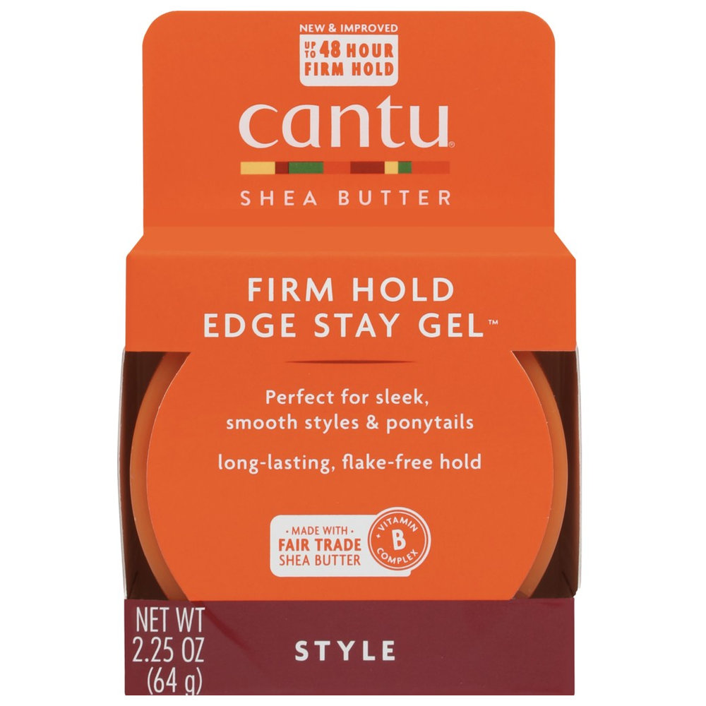 Cantu - Shea Butter Firm Hold Edge Stay Gel - 64 gm
