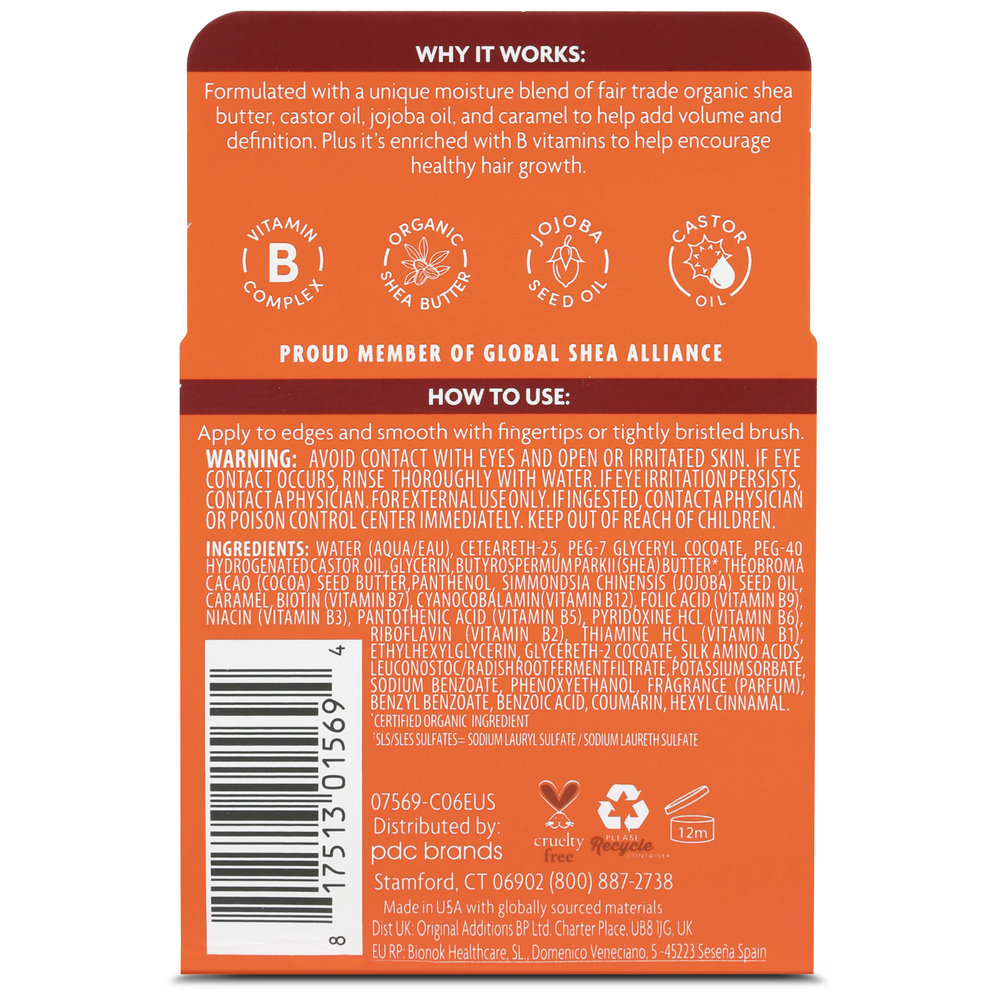 Cantu - Shea Butter Firm Hold Edge Stay Gel - 64 gm