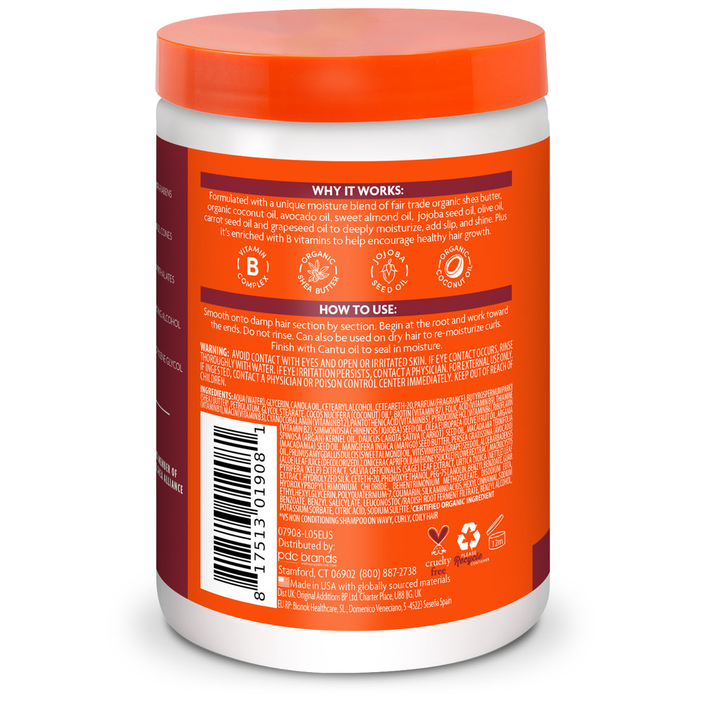 Cantu - Shea Butter Coconut Curlng Cream - 709 gm