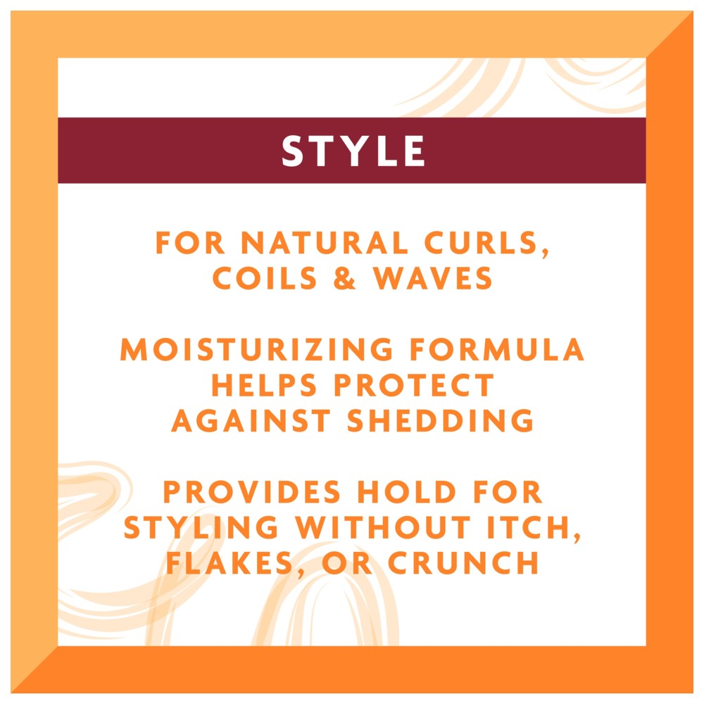 Cantu - Shea Butter Flexible Hold Anti-Shedding Styling Gel With Honey - 524 gm