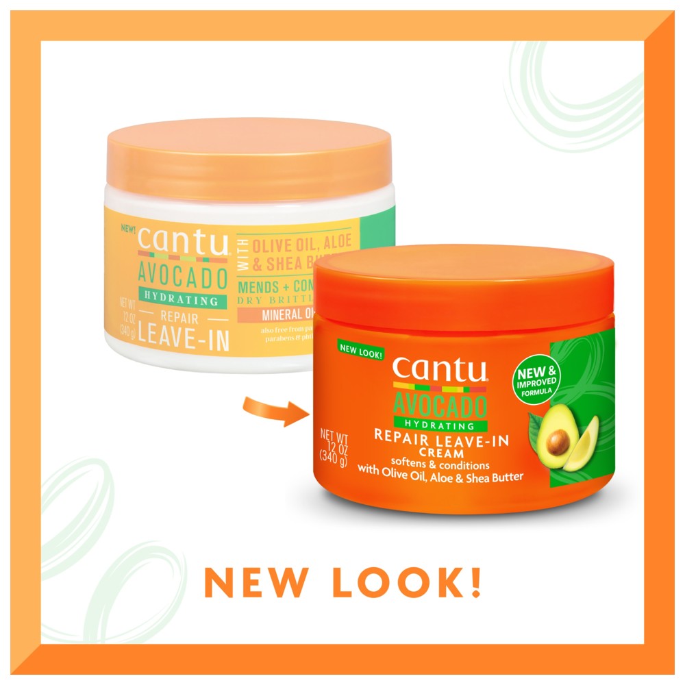 Cantu - Avocado Hydrating Repair Leave-In Cream - 340 gm