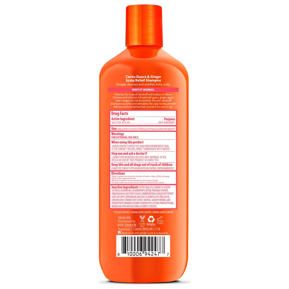 Cantu - Guava Scalp-Relief Shampoo - 400 ml