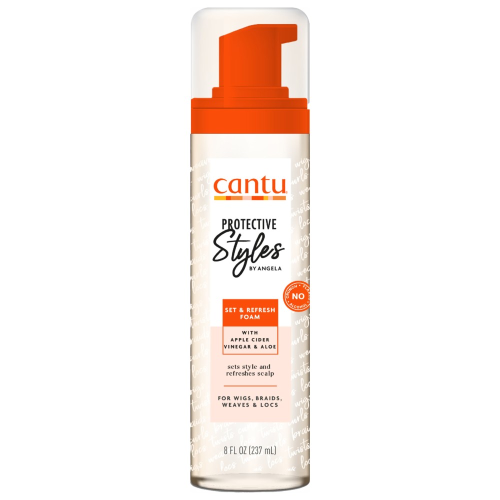Cantu - Protective Styles By Angela Set And Refresh Foam - 237 ml