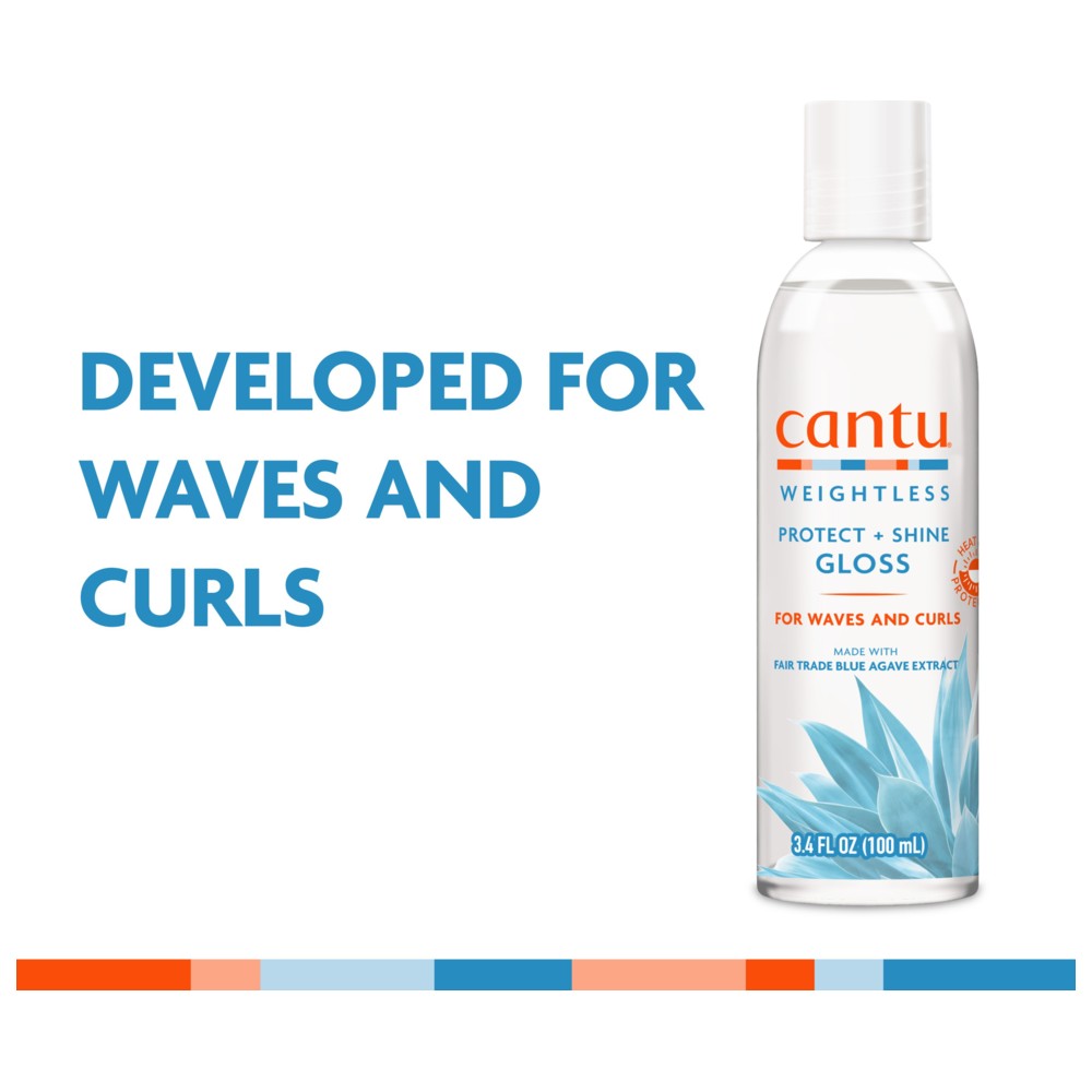 Cantu - Weightless Protect Plus Shine Hair Gloss - 100 ml