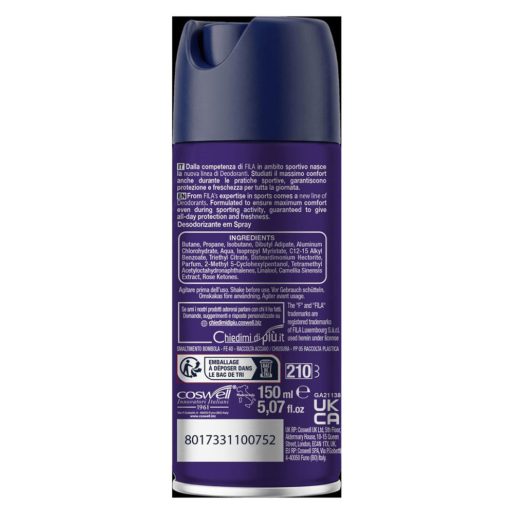 Fila - Deodorant Spray - Cool Breeze - 150 ml