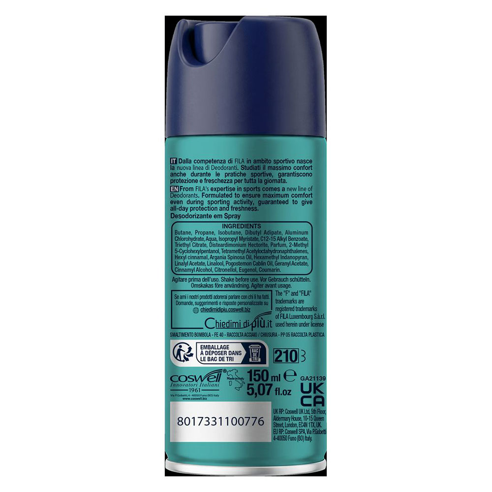 Fila - Deodorant Spray - Comfort Touch - 150 ml