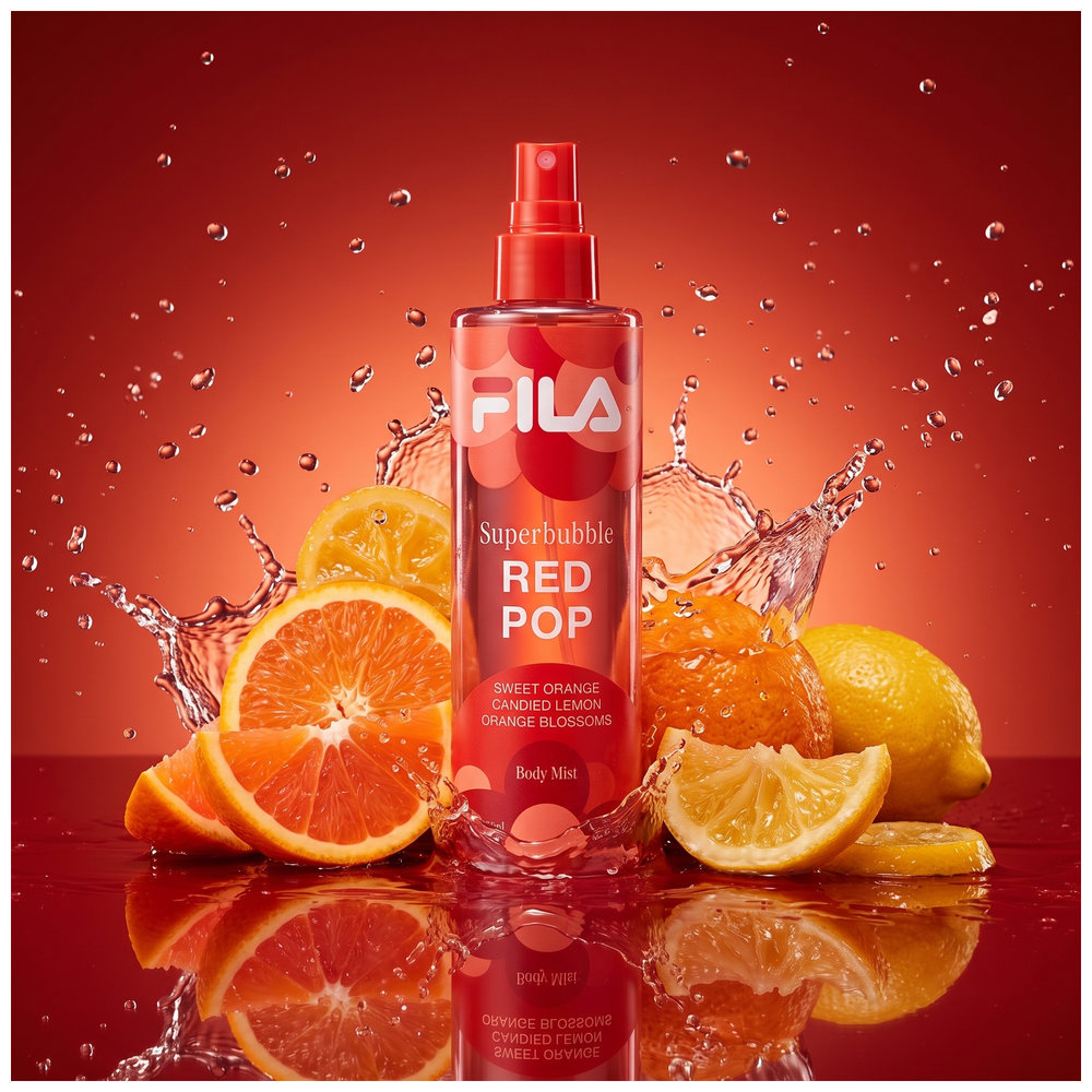 Fila - Superbubble Red Pop Body Mist - 250 ml