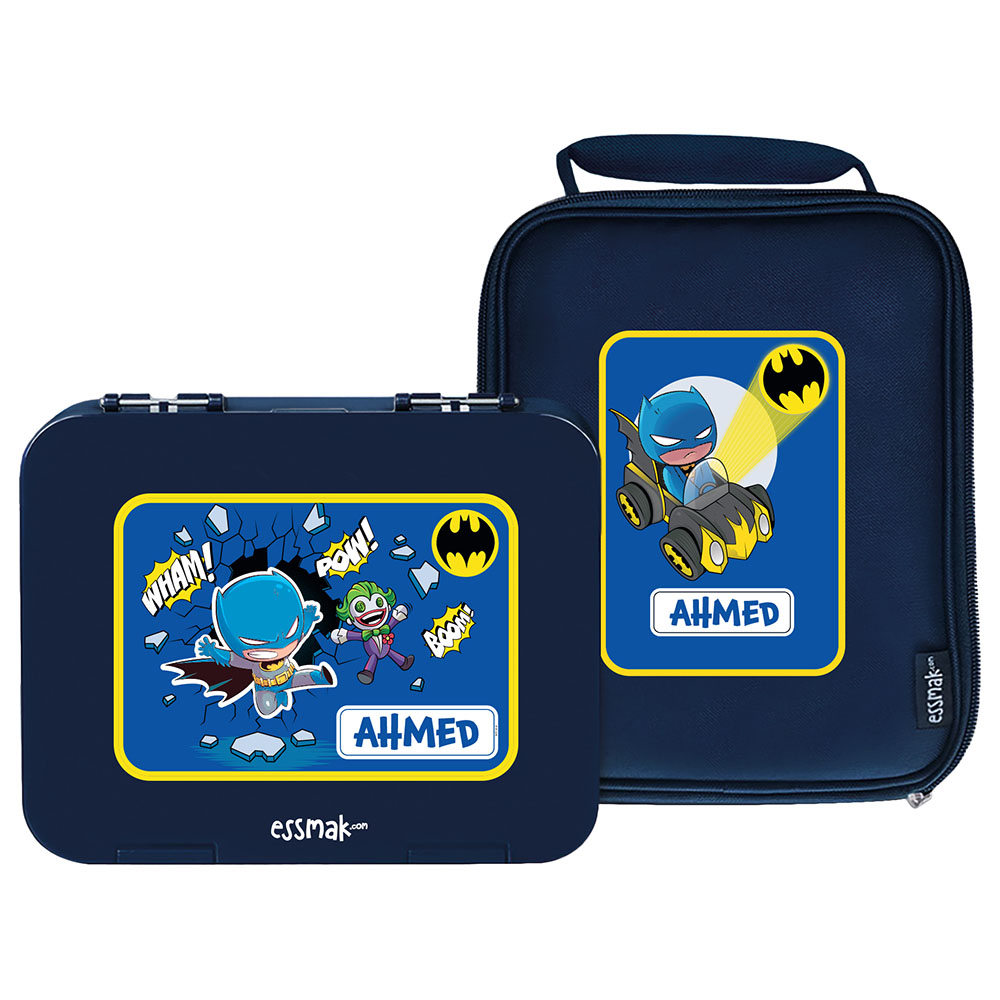 Essmak - Personalized Lunch Box- Bento - Batman
