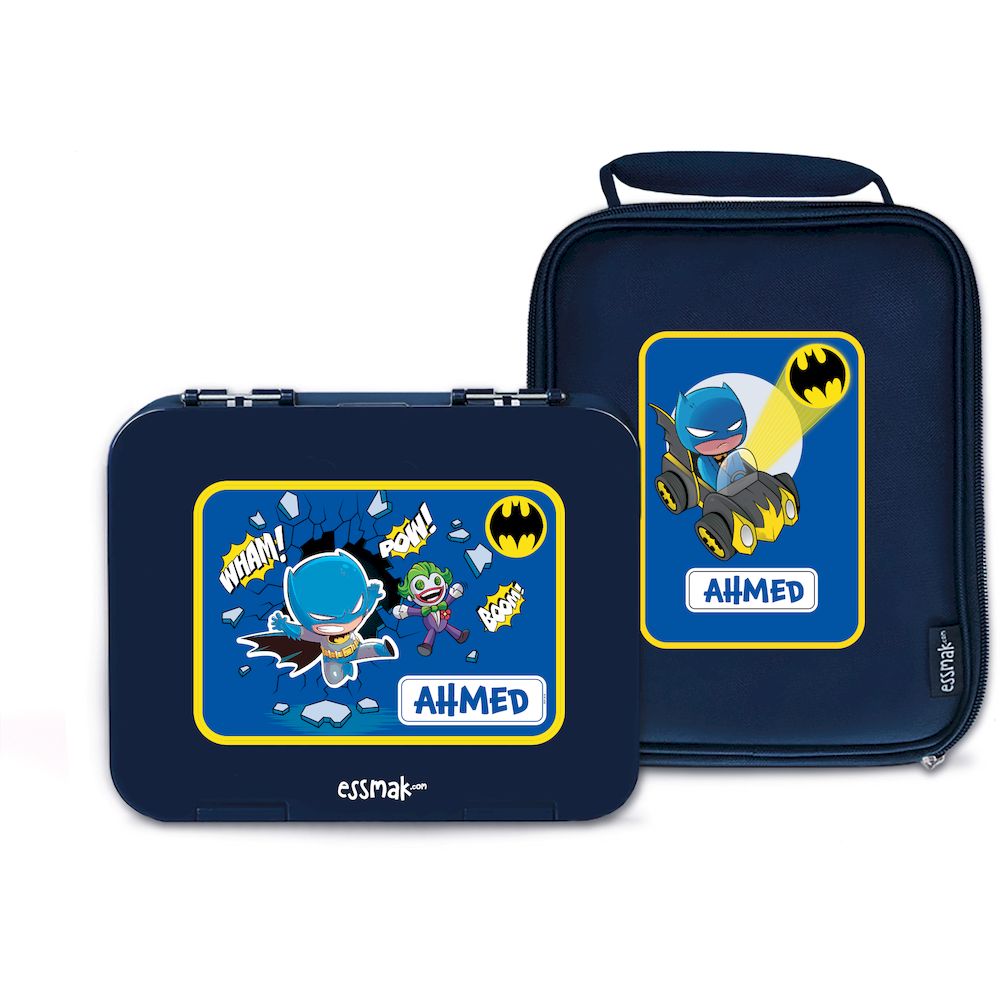 Essmak - Personalized Lunch Box- Bento - Batman