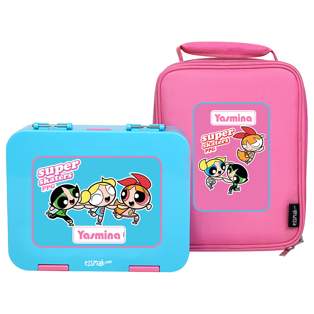 Essmak - Personalized Lunch Box- Bento - Powerpuff Girls