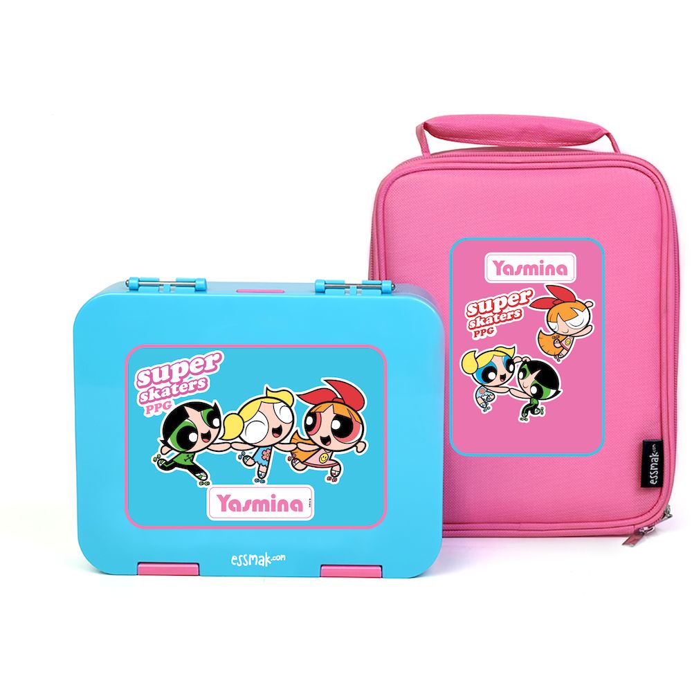 Essmak - Personalized Lunch Box- Bento - Powerpuff Girls