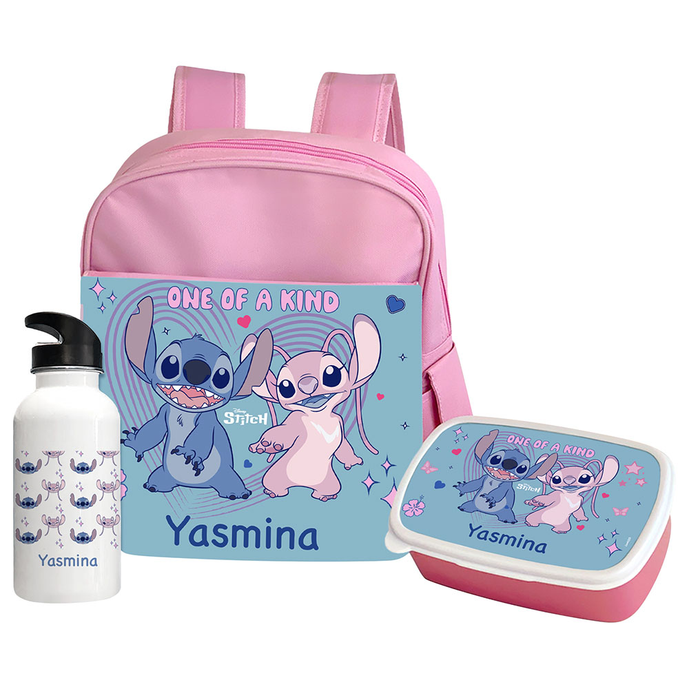 Essmak - Personalized Backpack - Disney Stitch - 12-Inch