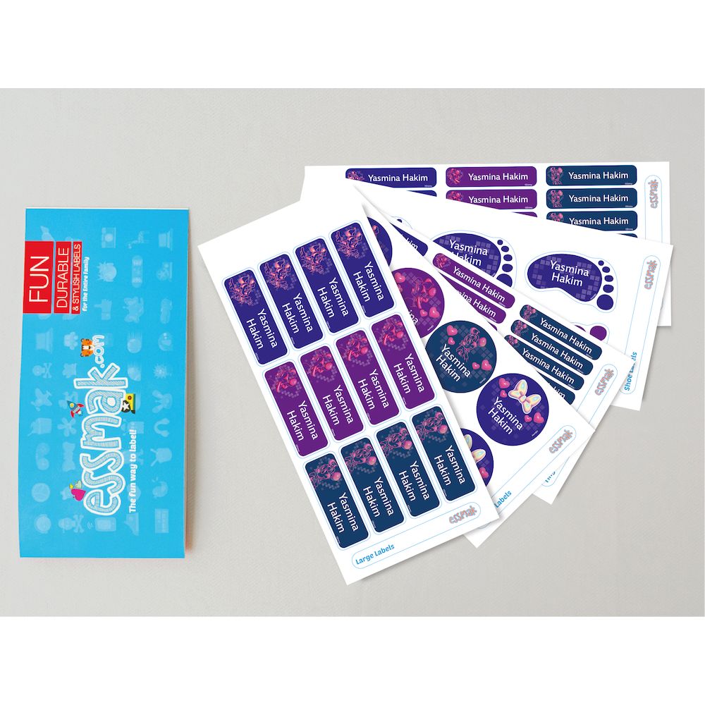 Essmak - Personalised School Labels - Disney Minnie - 74Pcs