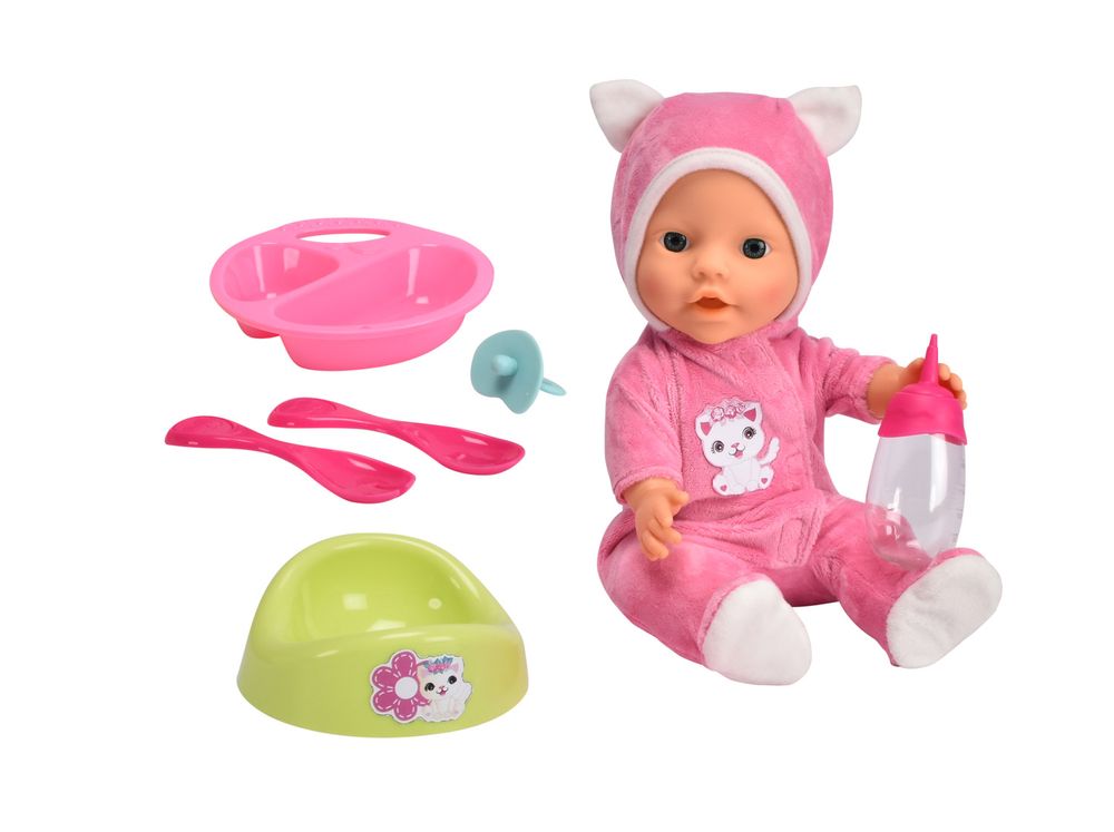 Simba - New Born Baby Kitty Onesie - 6 Pcs - 30 cm