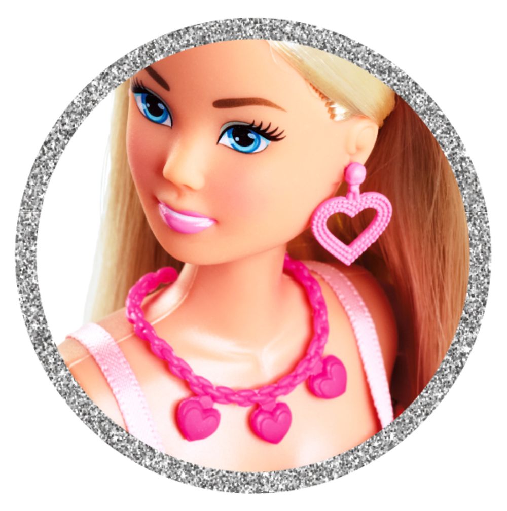Simba - Steffi Love Pink Love Dressing Doll - 29 cm
