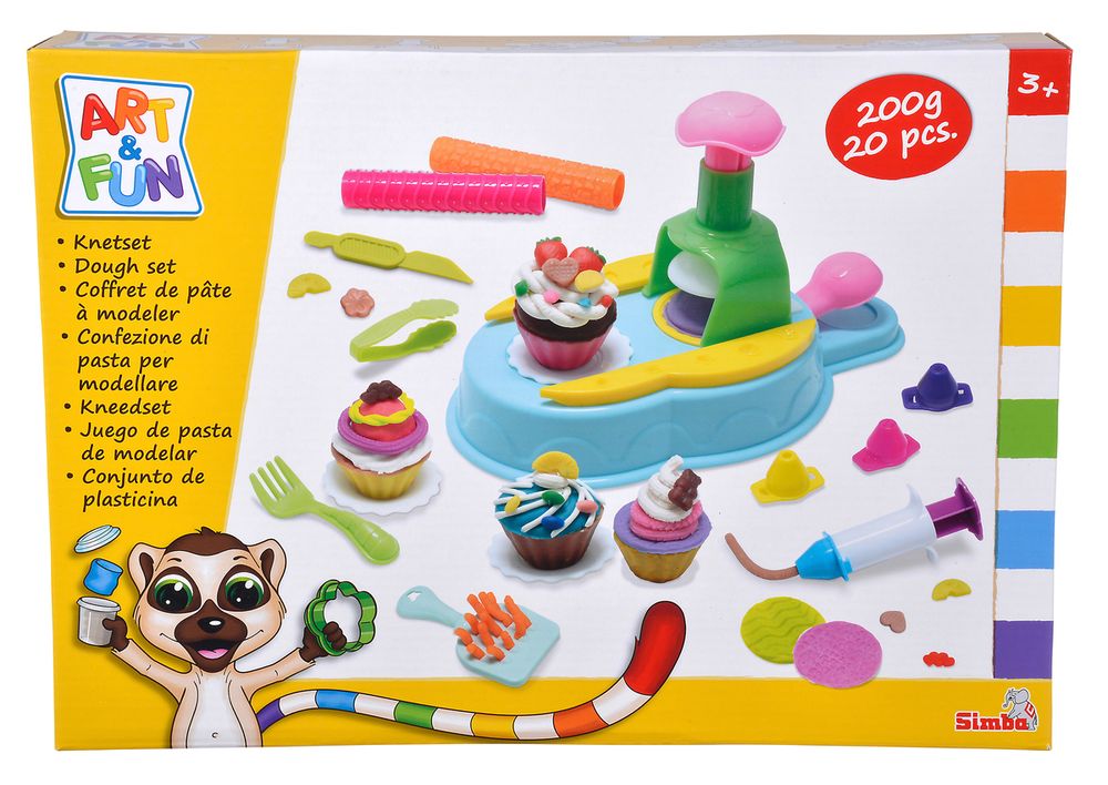 Simba - Art And Fun Cupcake Dough Set