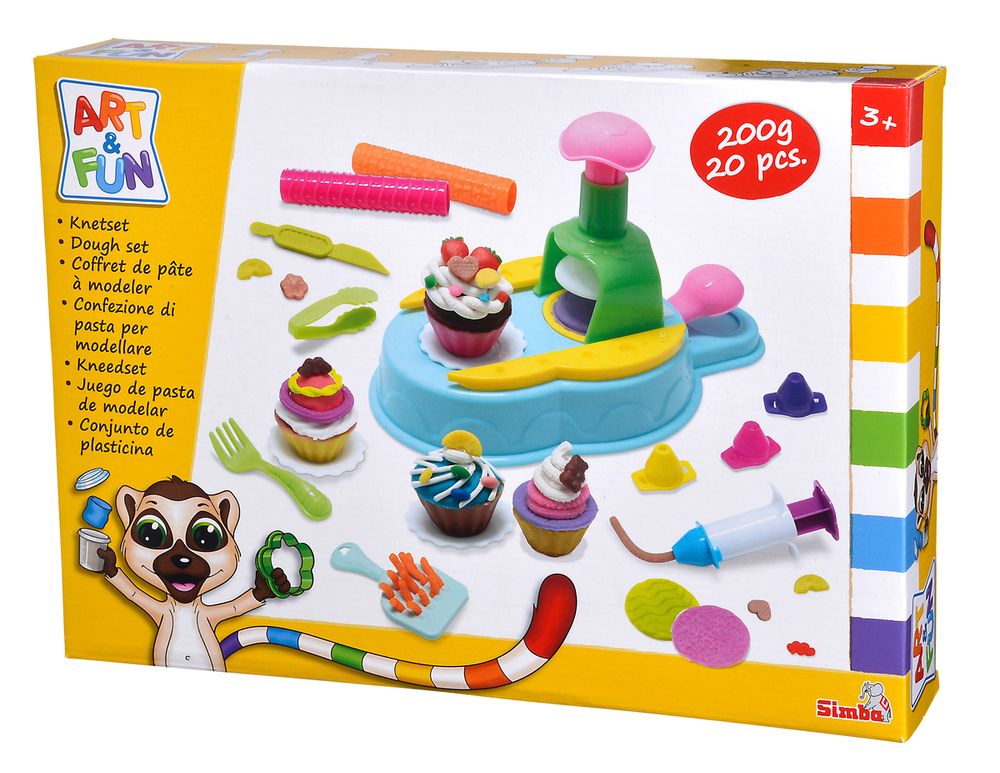 Simba - Art And Fun Cupcake Dough Set