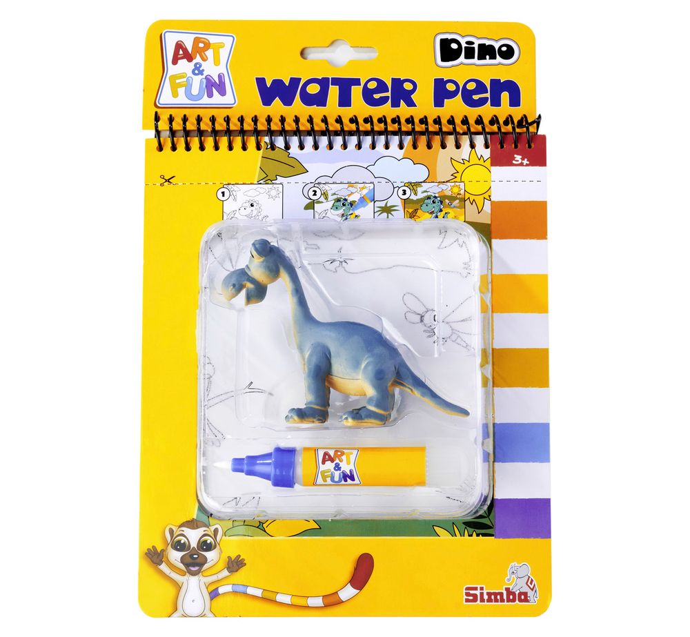 Simba - Dinosaur Art And Fun Pen Colouring Book