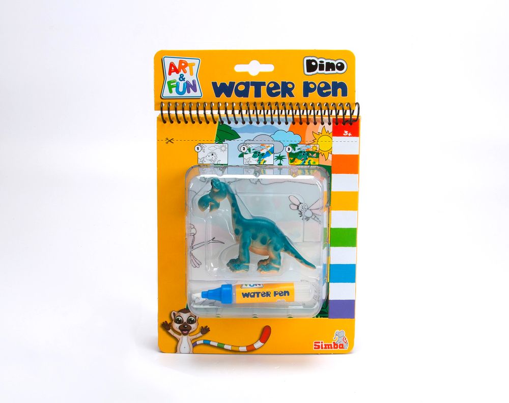 Simba - Dinosaur Art And Fun Pen Colouring Book