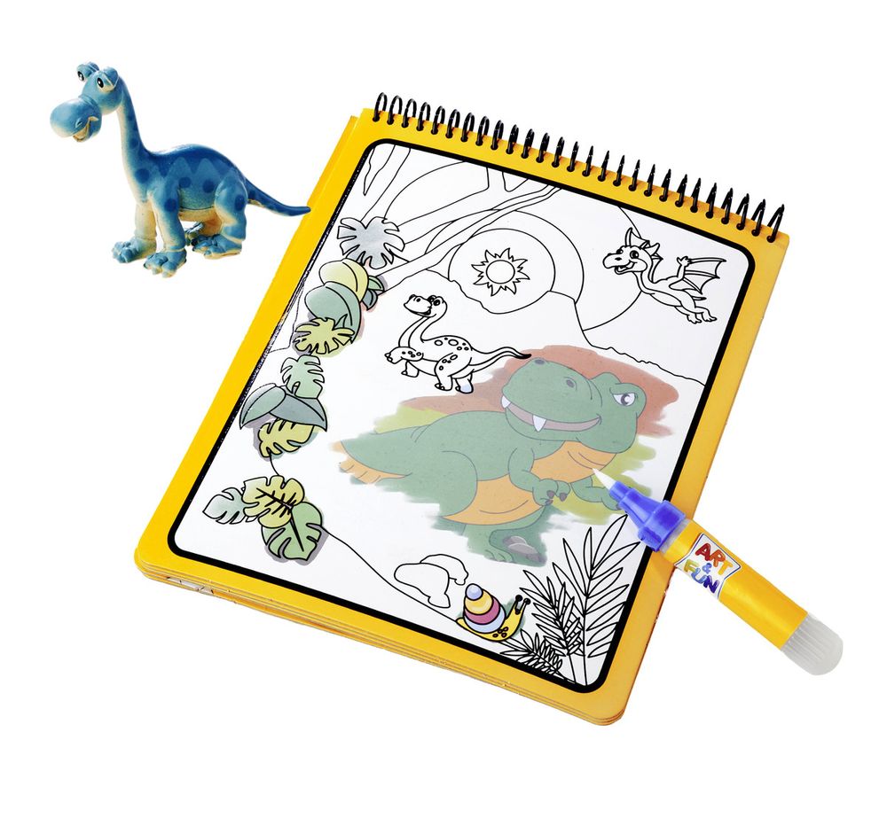 Simba - Dinosaur Art And Fun Pen Colouring Book