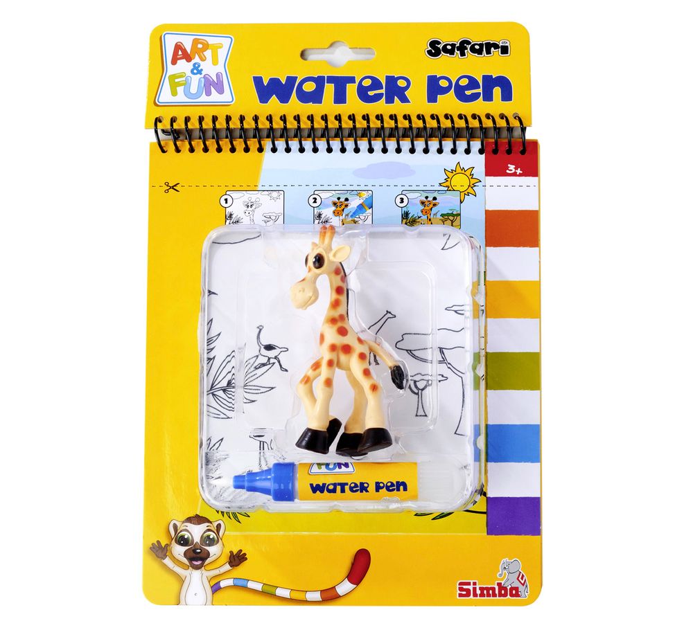 Simba - Art And Fun Pen Safari Colouring Book