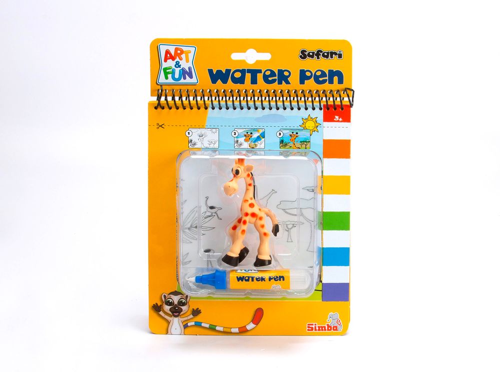 Simba - Art And Fun Pen Safari Colouring Book