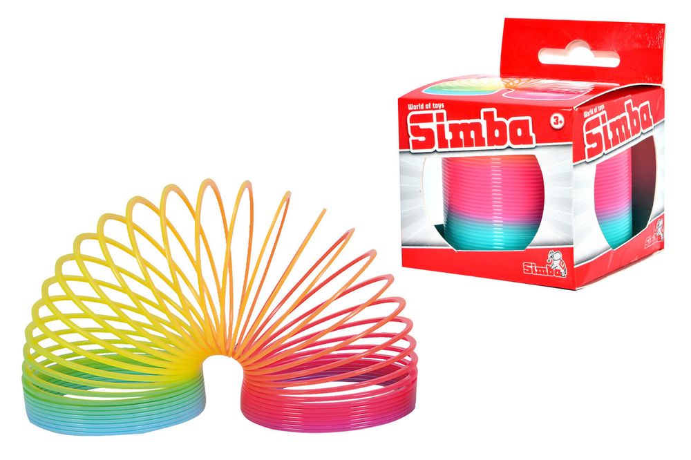 Simba - Rainbow Coil Basic Magic Spring Toy - Multicolor - 6 cm
