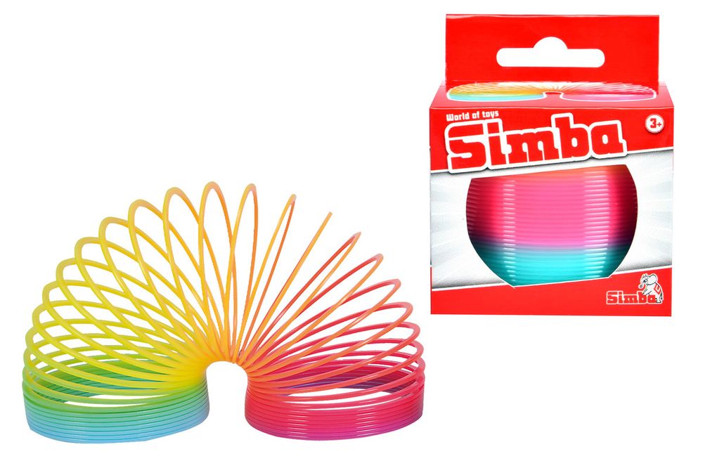 Simba - Rainbow Coil Basic Magic Spring Toy - Multicolor - 6 cm