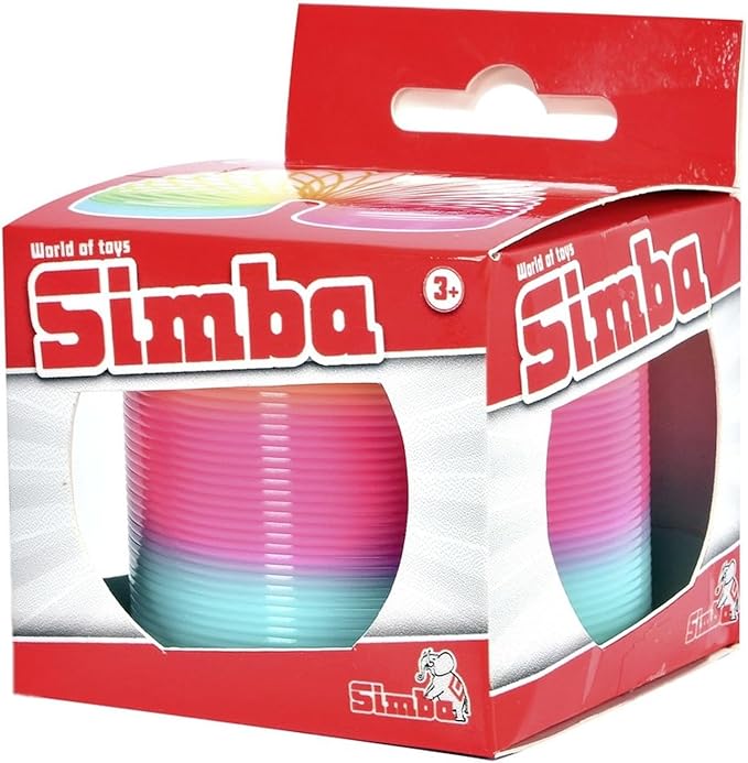 Simba - Rainbow Coil Basic Magic Spring Toy - Multicolor - 6 cm