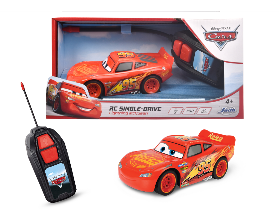 Jada Toys - Car Radio Controlled Lightning Mcqueen With Turbo Function