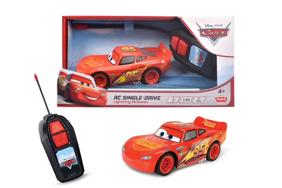 Jada Toys - Car Radio Controlled Lightning Mcqueen With Turbo Function