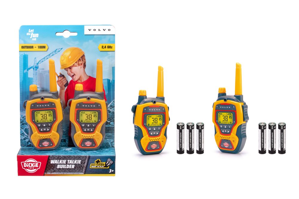 Dickie - Walkie Talkie Builder Set - 2 Pcs