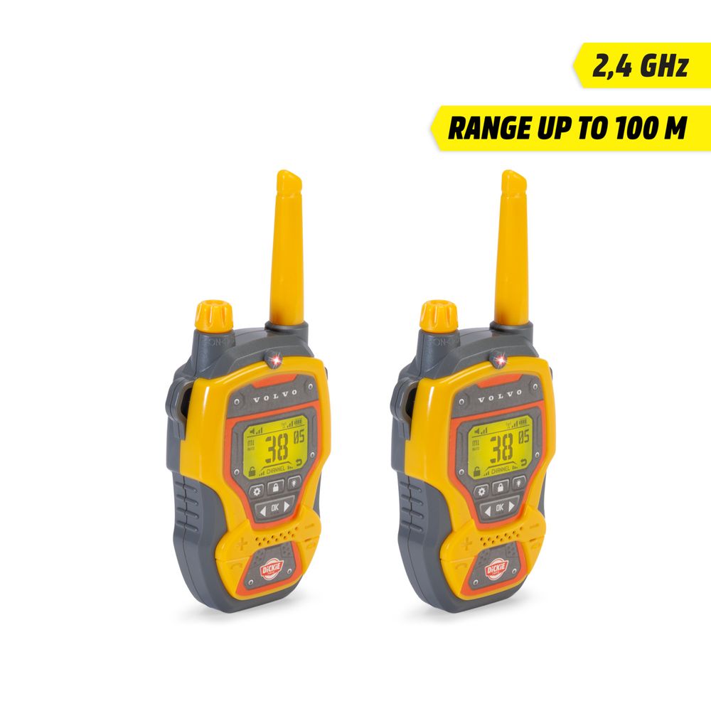 Dickie - Walkie Talkie Builder Set - 2 Pcs