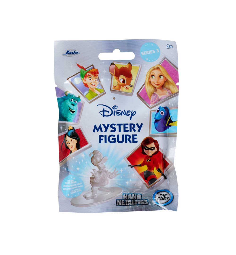 Jada - Disney Nanofigs Mystery Figure - Style May Vary - 4 cm - 1 Pc