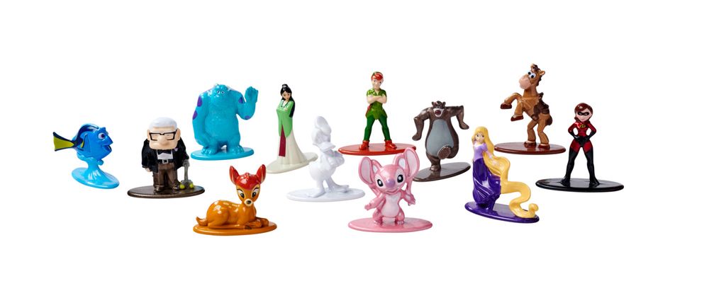 Jada - Disney Nanofigs Mystery Figure - Style May Vary - 4 cm - 1 Pc