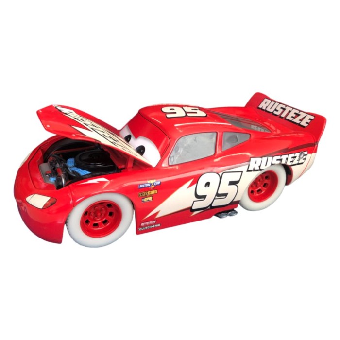 Jada Toys - Lightning Mcqueen Glow Racers 1:24 - Item 253084003 - suitable For Age 8 Years And Above