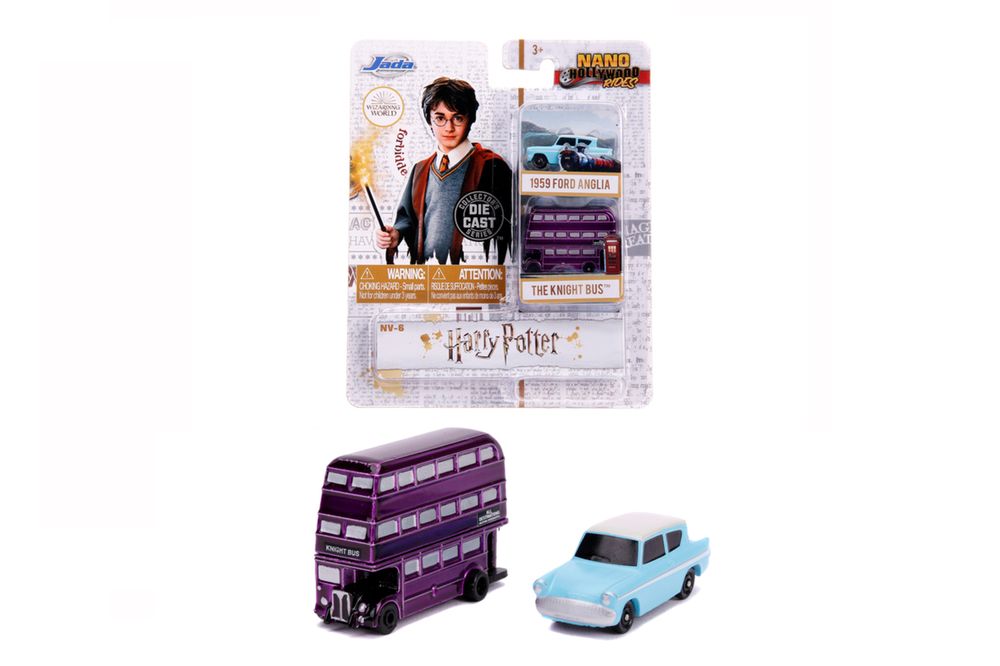 Jada - Harry Potter Nano Hollywood Rides - 2 Pcs - 4 cm