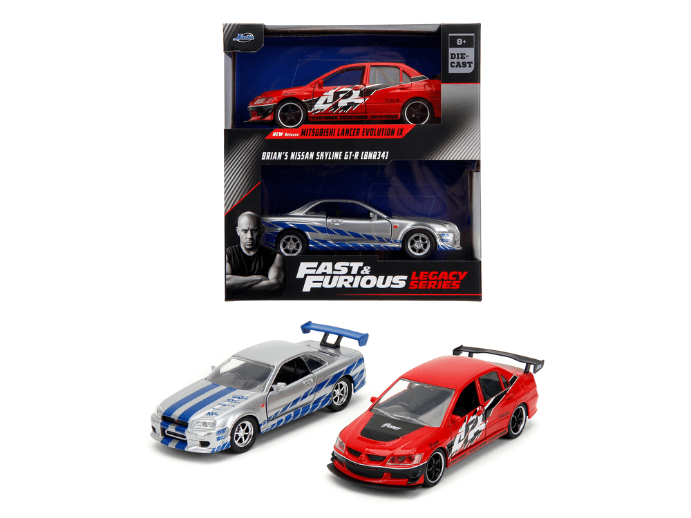 Buy Jada - Fast And Furious Brian's Legacy Series Vehicle Set - 2