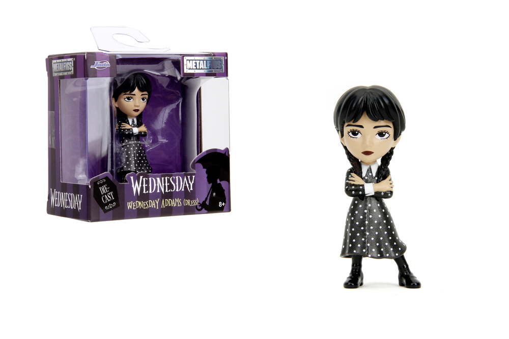 Jada - Wednesday Collectible Figure - Style May Vary - 1 Pc - 6.35 cm