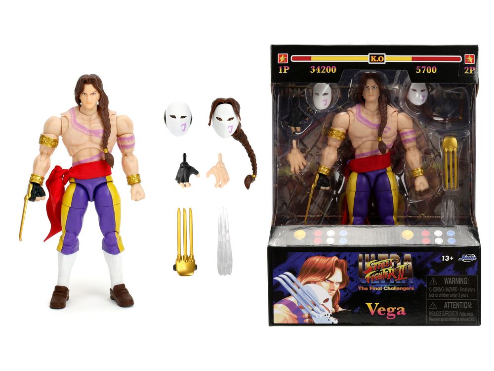 Jada - Street Fighter II Vega Figure - 15 cm