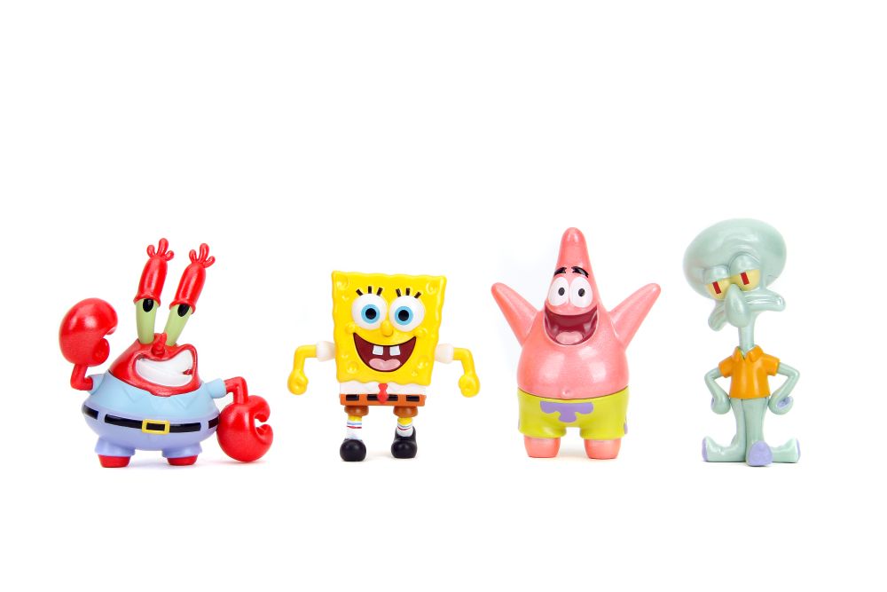 Jada Toys - Set Of 4 Spongebob Figures