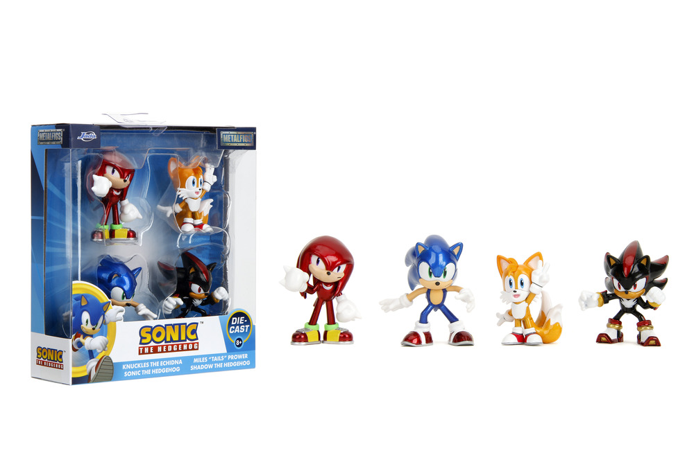 Jada - Sonic Figures Wave 1 - Pack of 4 - 2.5-Inch