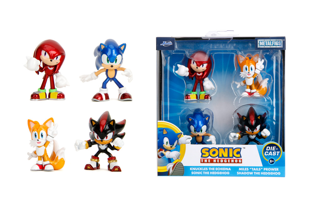 Jada - Sonic Figures Wave 1 - Pack of 4 - 2.5-Inch